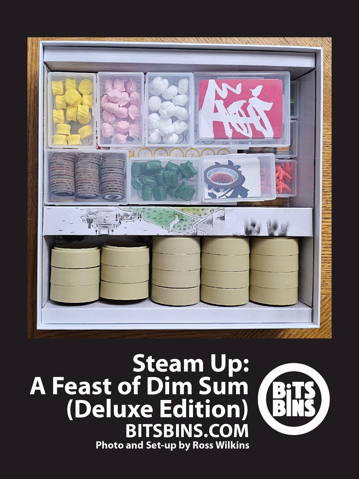 Steam Up: A Feast of Dim Sum (Deluxe Edition) - 3 Minis, 5 Originals, 1 XL, 1 Card Box