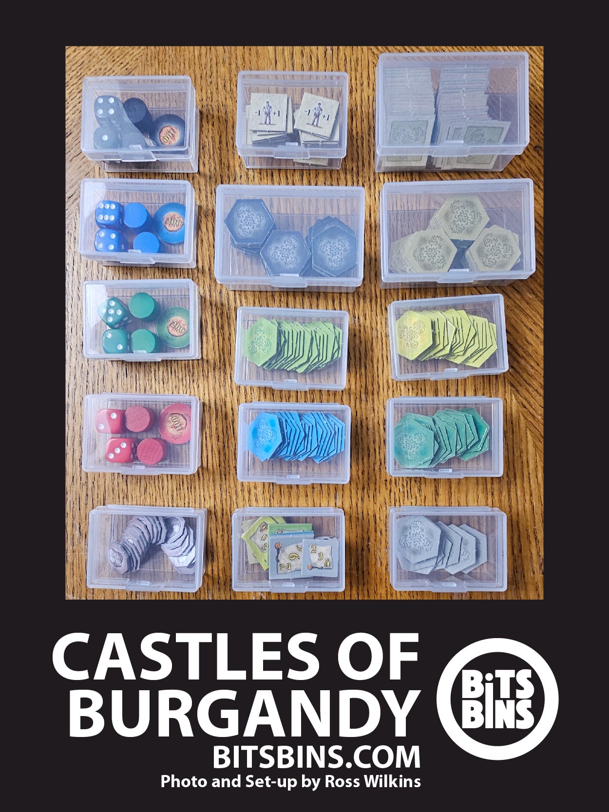 Castles of Burgundy - 12 Minis, 3 Originals