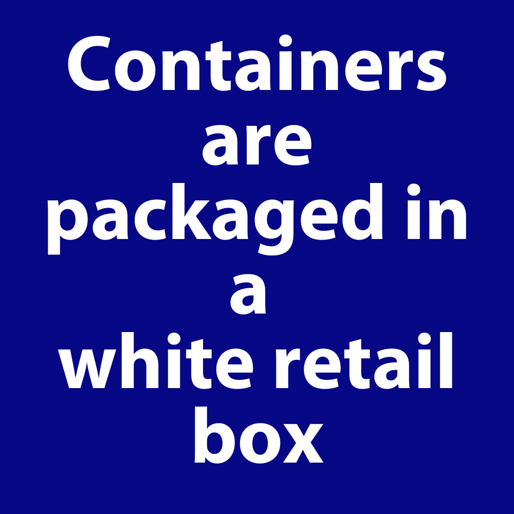 12 BitsBins Original | Containers Measure 3.2 " X 2.1" X 1.2"