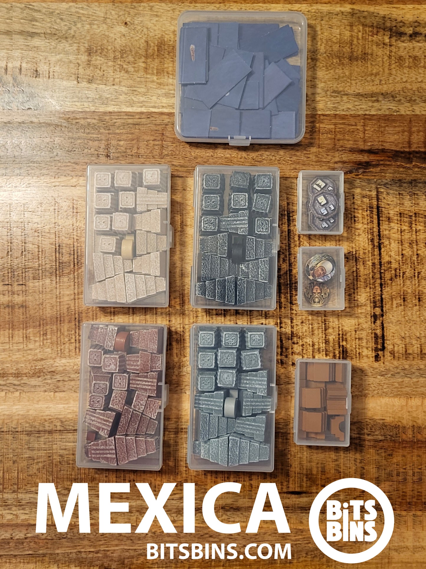 RECOMMENDED Bitsbins Mexica - 2 Minis, 1 Original, 1 Flat, 4 Tiles