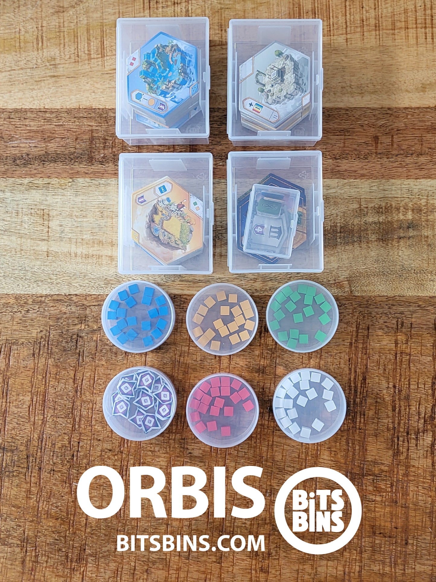 RECOMMENDED BitsBins Orbis - 6 Pods, 1 Mini, 4 100+ card Boxes