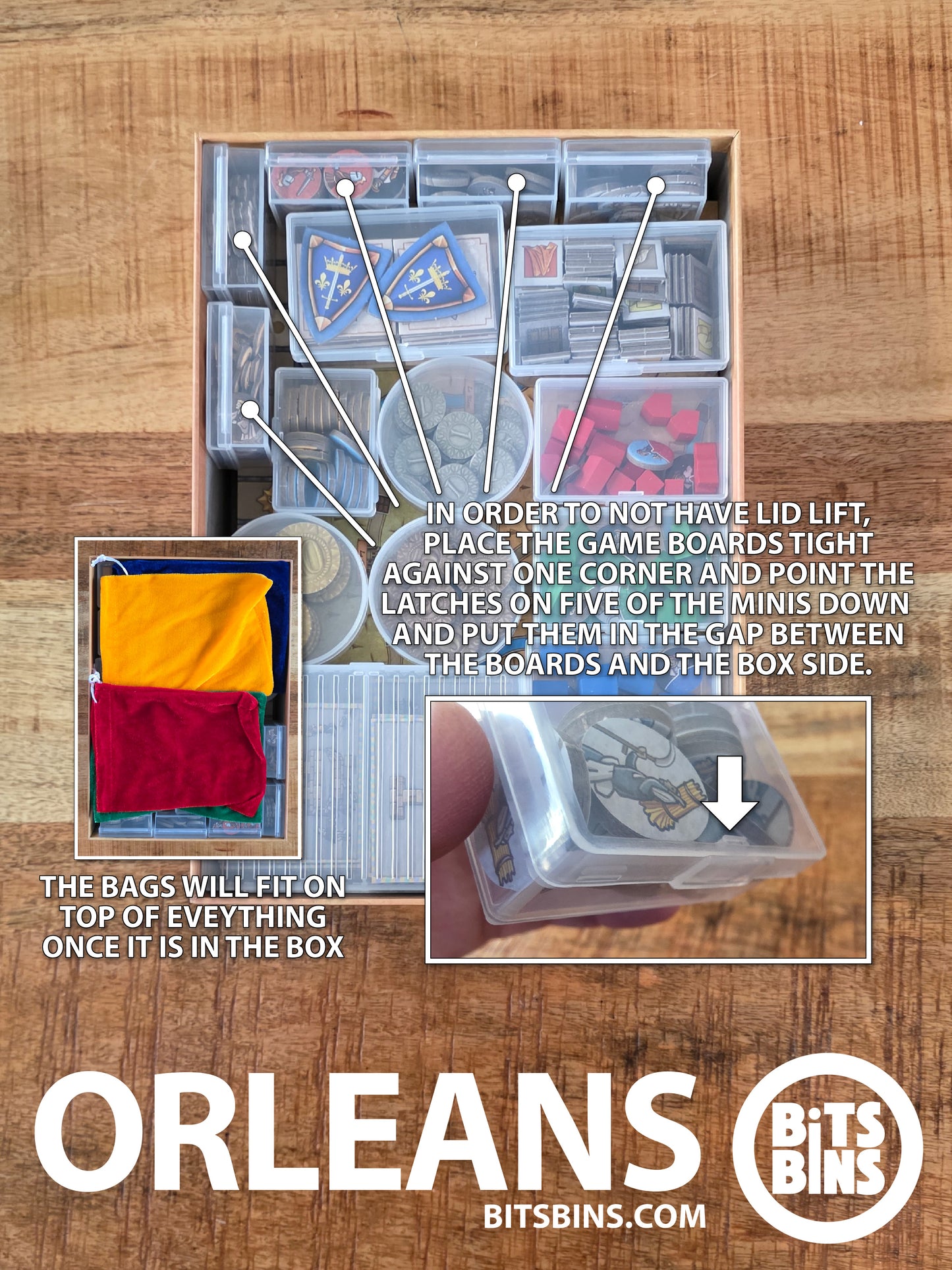 RECOMMENDED Bits Bins Orleans - 3 Pods, 6 minis, 4 Originals, 2 XLs, 1 Tarot