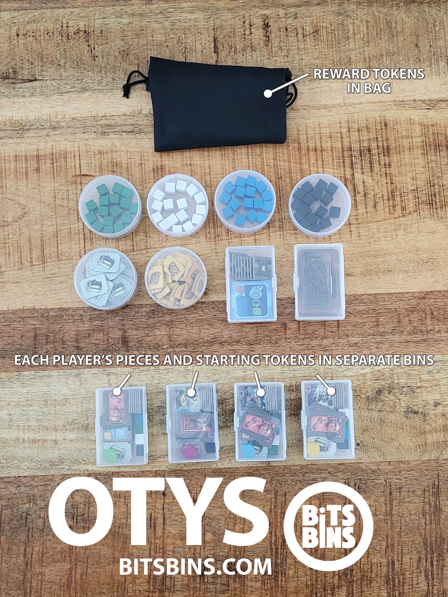 RECOMMENDED BitsBins OTYS - 6 Pods, 6 Originals
