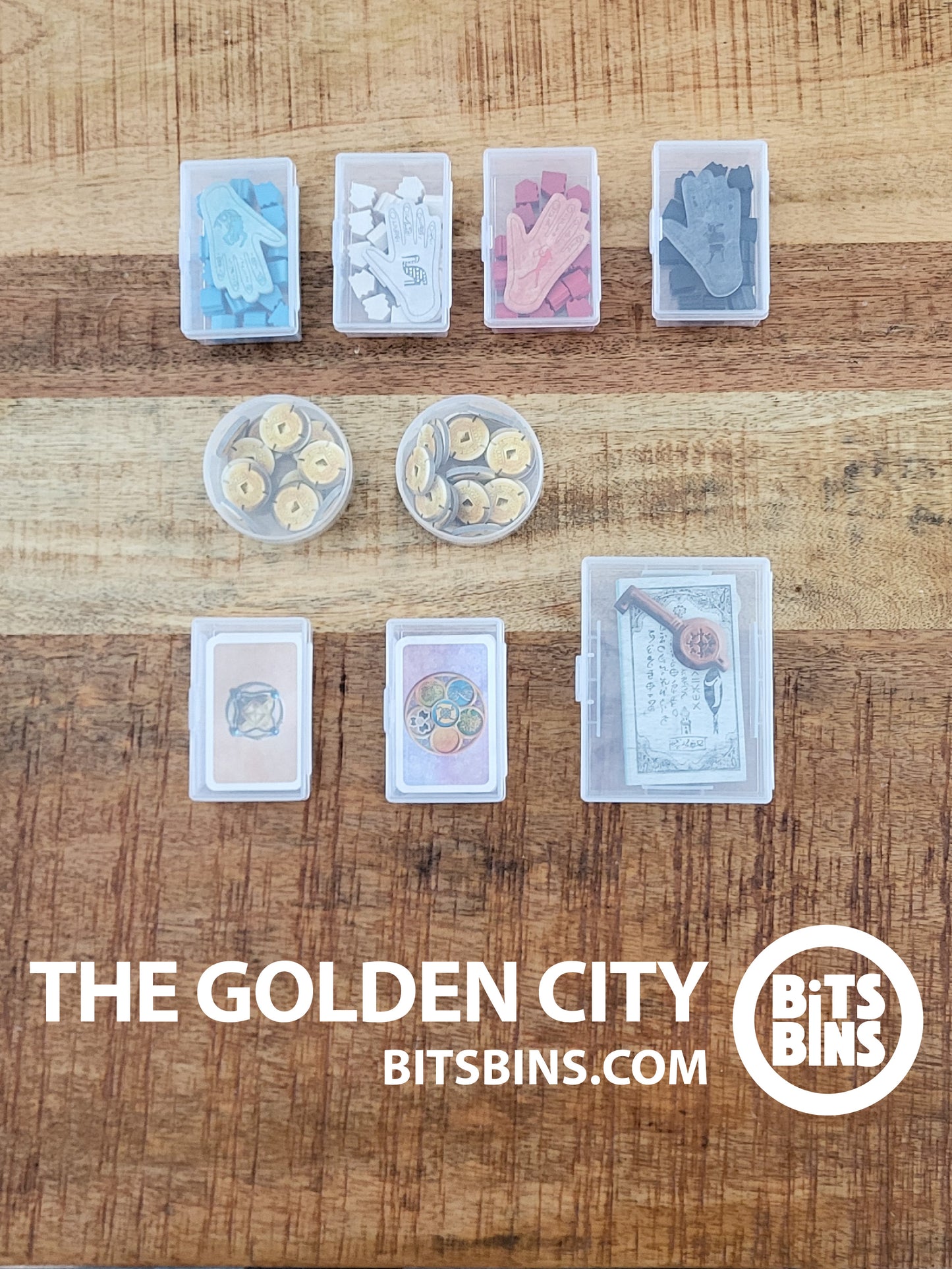 RECOMMENDED BitsBins The Golden City - 2 Pods, 6 Originals, 1 Card Box