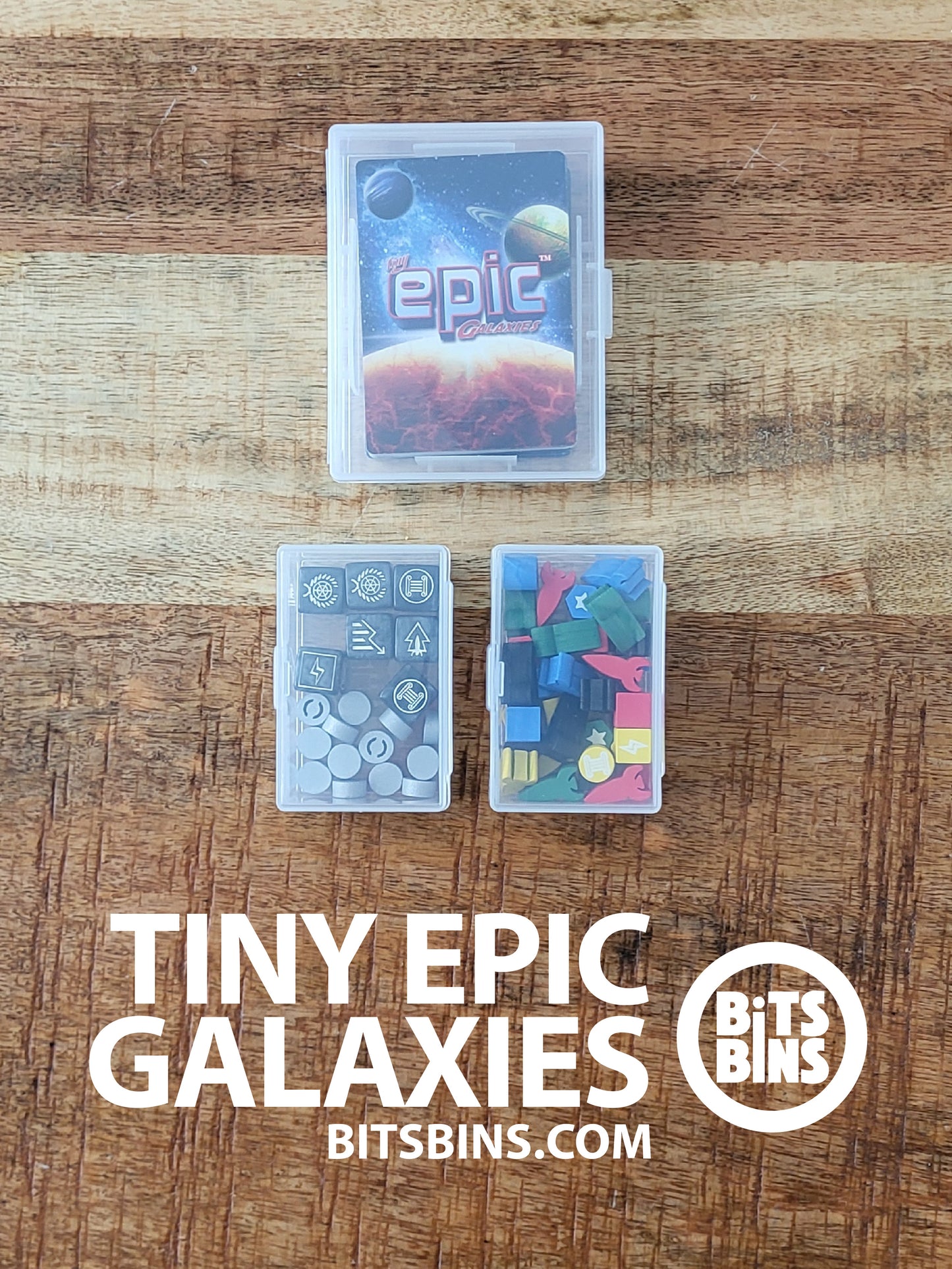RECOMMENDED BitsBins Tiny Epic Galaxies - 2 Originals, 1 Card Box