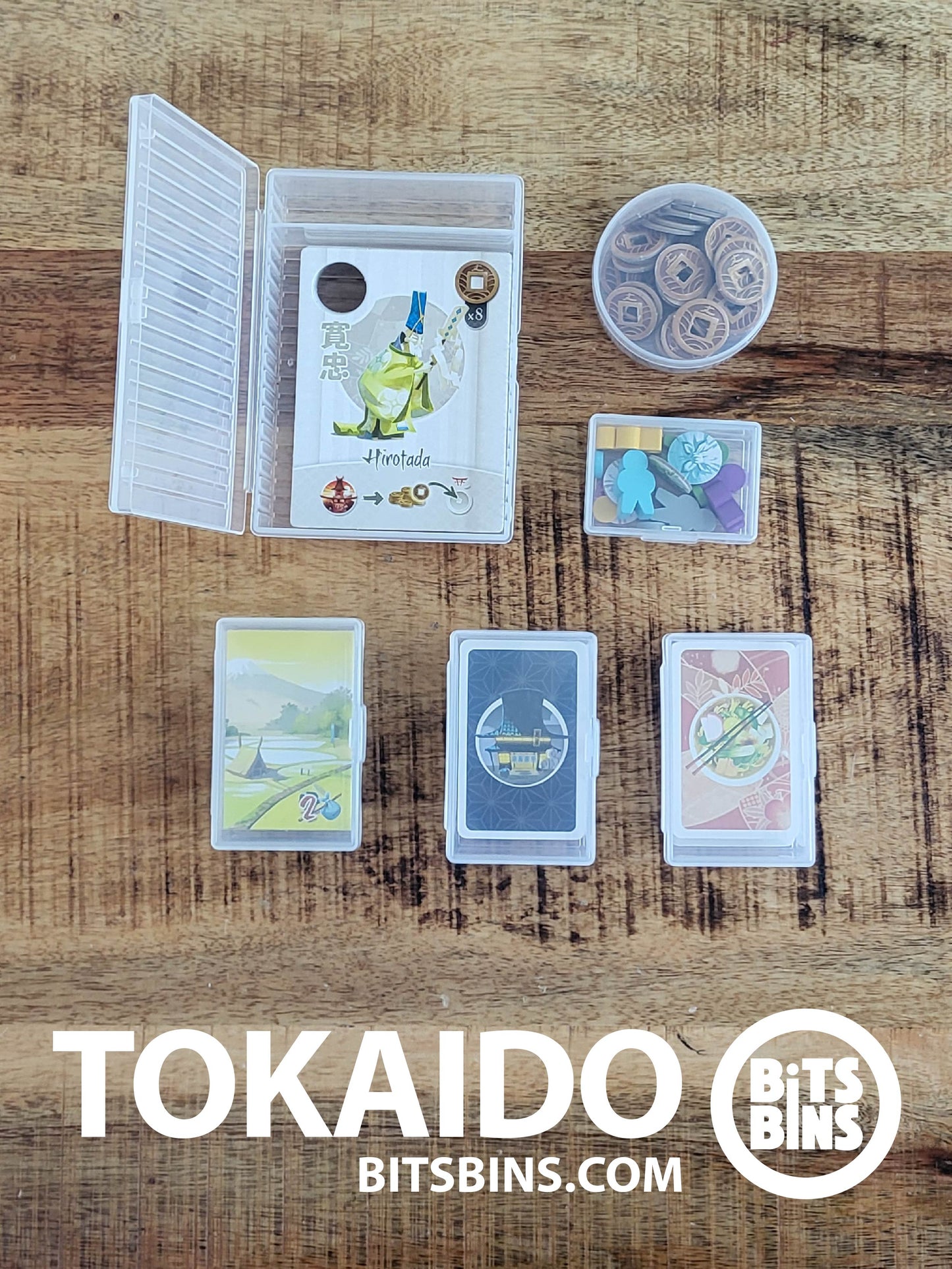 RECOMMENDED Tokaido Unsleeved - 1 Pod, 1 Mini, 3 Originals, 1 Tarot