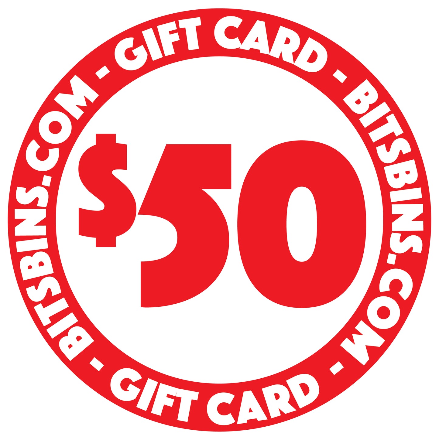BitsBins.com E-Gift Card