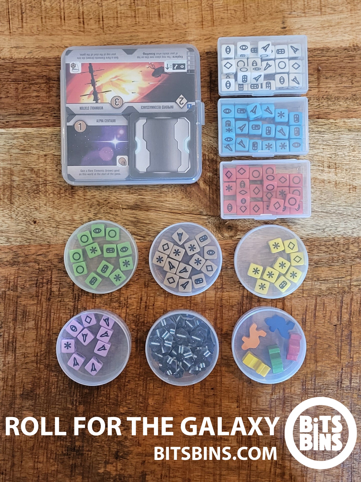 RECOMMENDED Bitsbins Roll For the Galaxy - 6 Pods, 3 Originals, 1 Flat