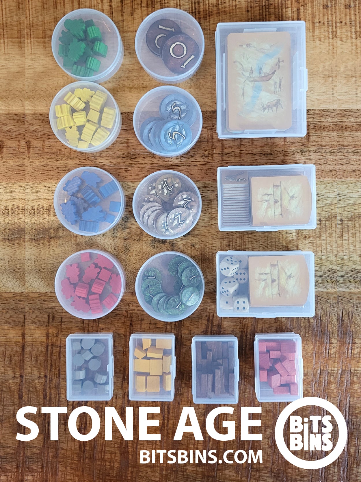 RECOMMENDED STONE AGE - 8 Pods, 4 Minis, 2 XLs, 1 Card Box
