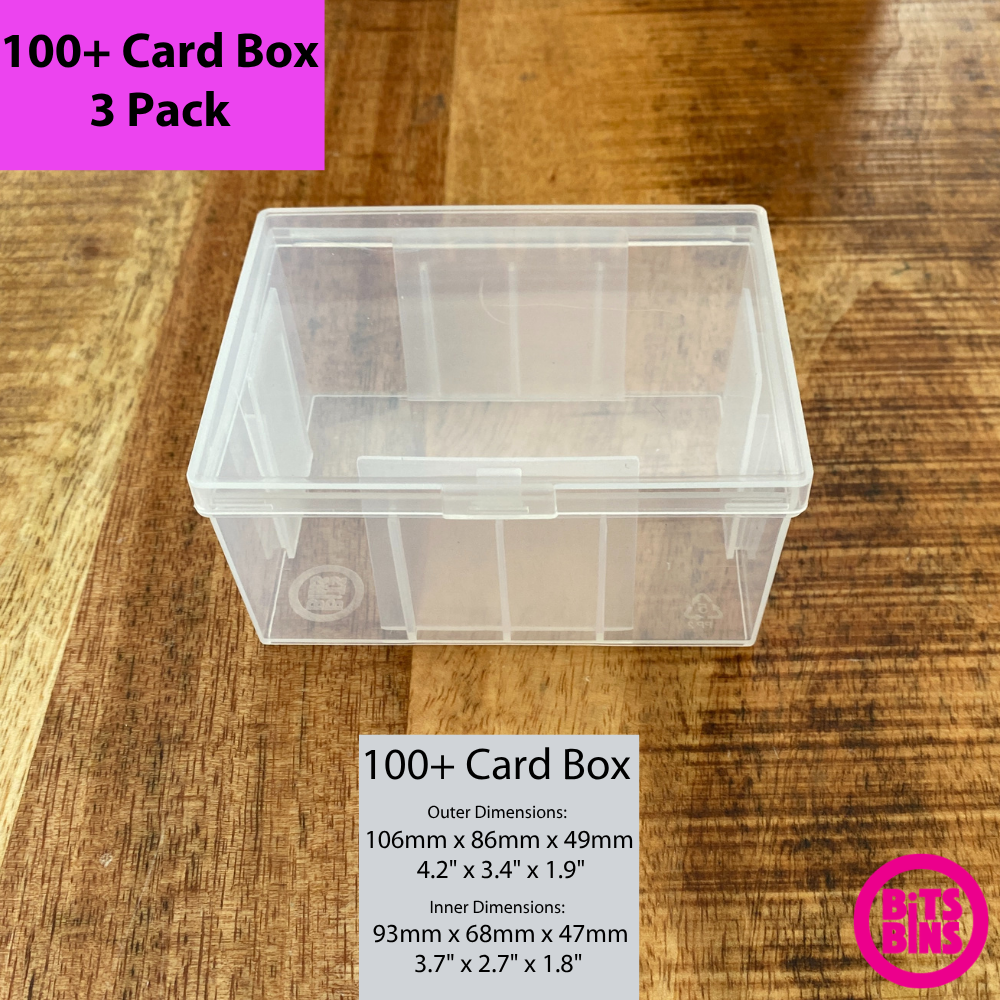100+ Card Box - Playing Card Box Deck Boxes that holds 100+ Cards Each
