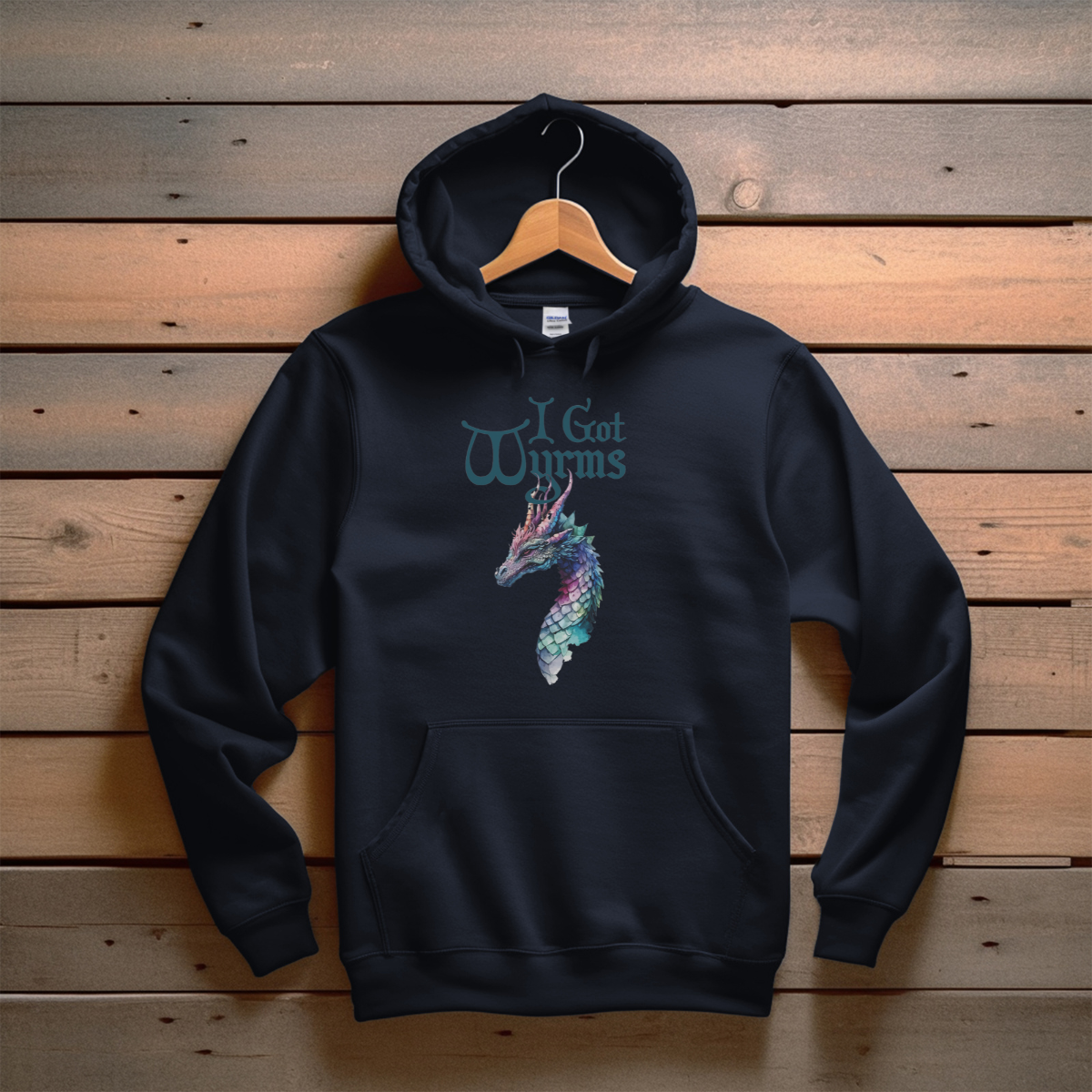 I Got Wyrms Unisex Adult Hoodie for Board Gamers