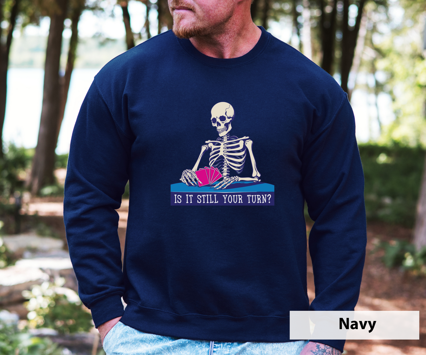 Is It Still Your Turn _ Adult Unisex Crewneck Sweatshirt