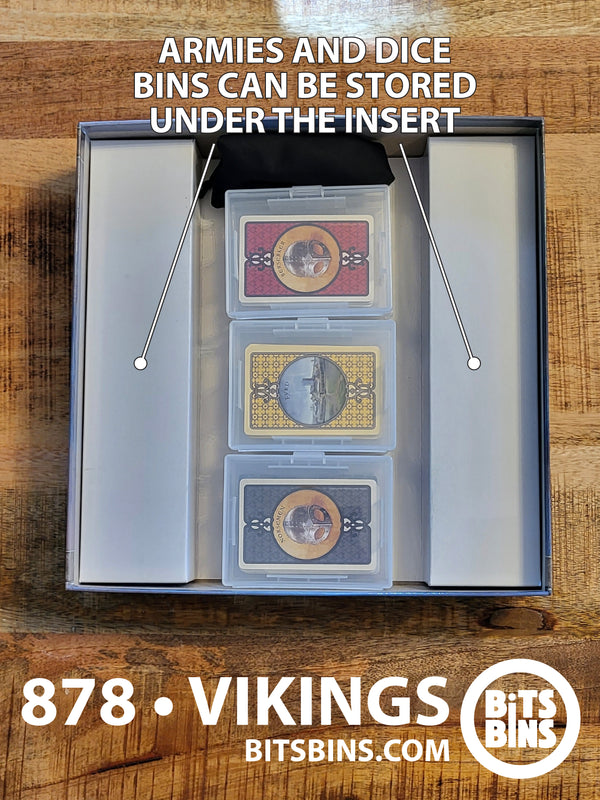 RECOMMENDED Bitsbins 878•Vikings - 1 Pod, 3 Mini, 2 Original, 6 Card Boxes