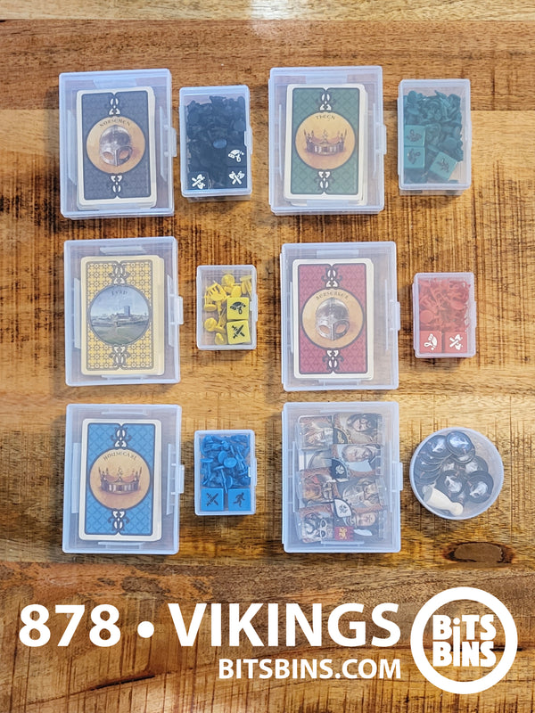 RECOMMENDED Bitsbins 878•Vikings - 1 Pod, 3 Mini, 2 Original, 6 Card Boxes