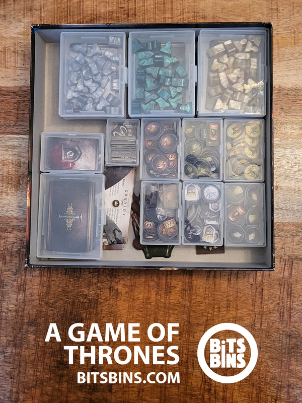 RECOMMENDED Bitsbins A Game of Thrones - 1 Mini, 7 Originals, 7 Card Boxes