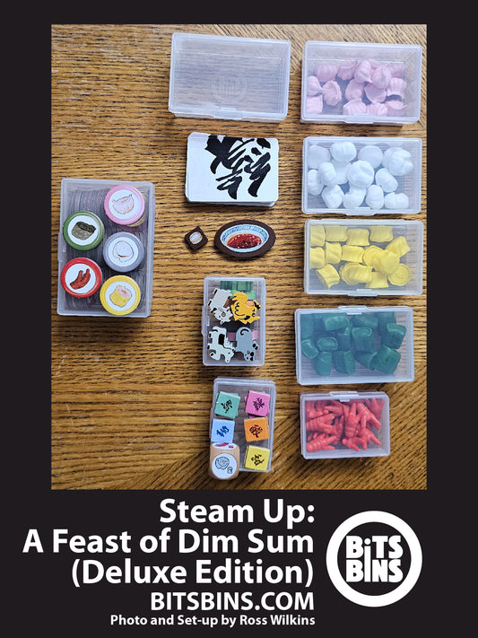 Steam Up: A Feast of Dim Sum (Deluxe Edition) - 3 Minis, 5 Originals, 1 XL, 1 Card Box