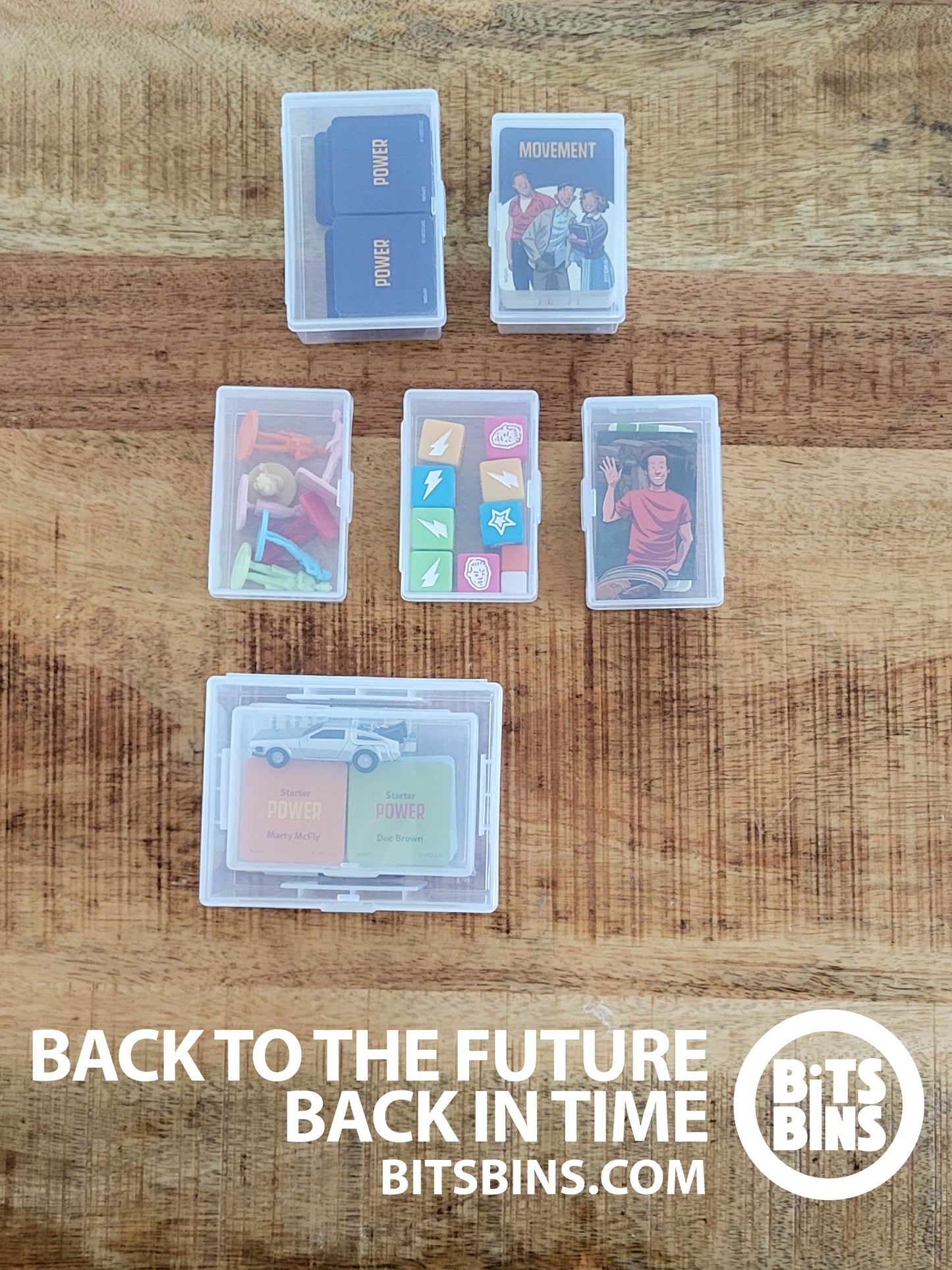 RECOMMENDED Back to the Future Back in Time - 4 Originals, 2 XLs, 1 100+ Card Box