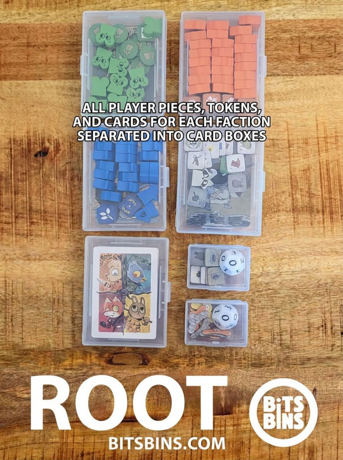 Root Organizer Set – 7 Bins, Fits in Original Box