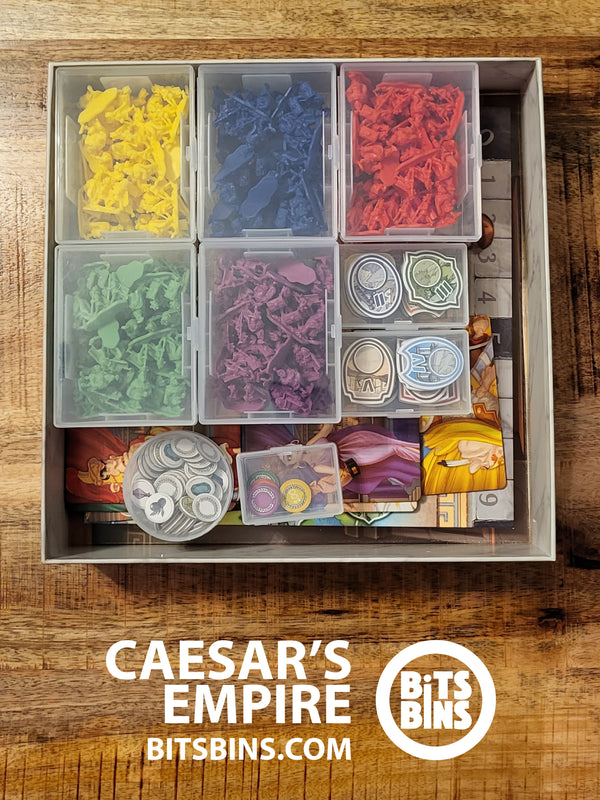 RECOMMENDED Bitsbins Caesar's Empire - 1 Pod, 1 Mini, 2 Originals, 5 100+ Card Boxes