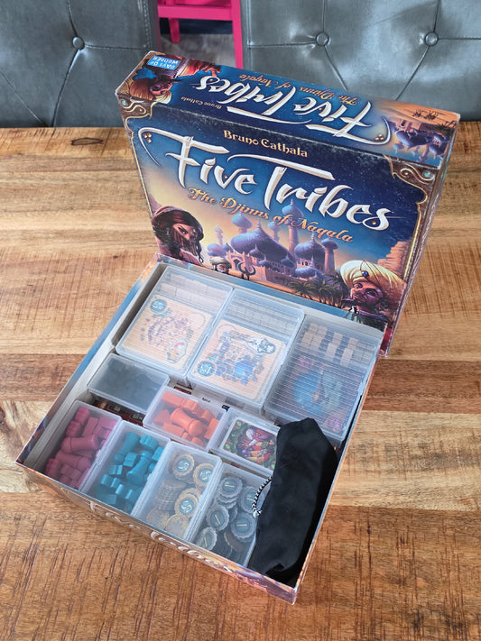 Bits Bins set for Five Tribes - 3 Originals, 4 XLs, 3 Tarots
