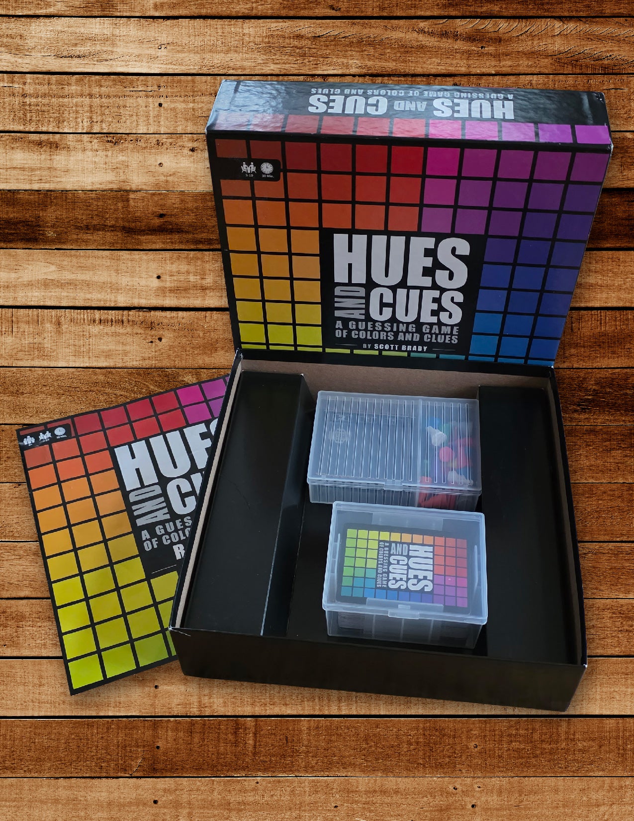 Bits Bins set for Hues and Cues - 1 100+ Card Box, 1 Tarot