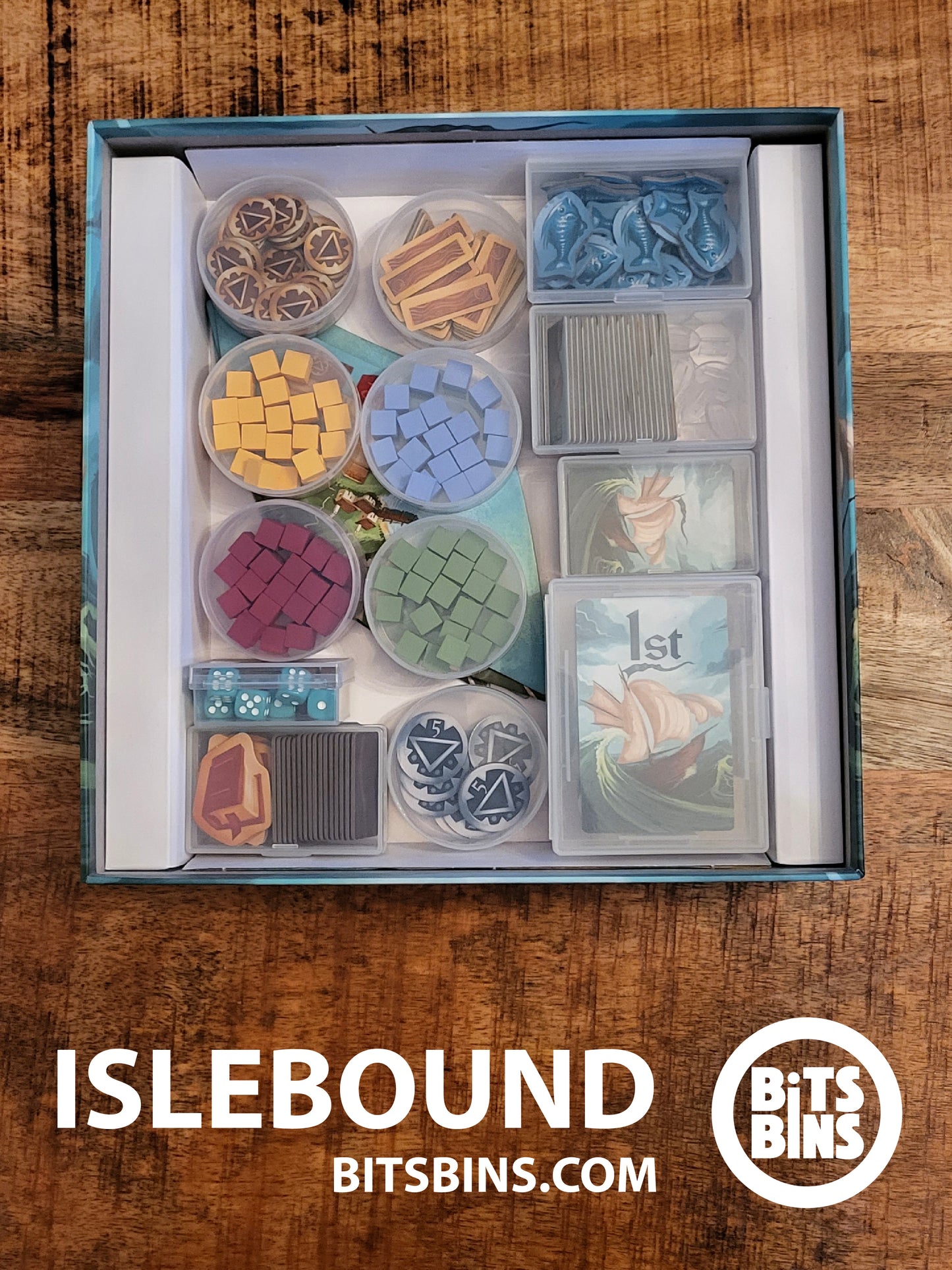 RECOMMENDED Bitsbins Islebound - 7 Pods, 1 Mini, 2 Originals, 2 XLs, 2 Card Boxes
