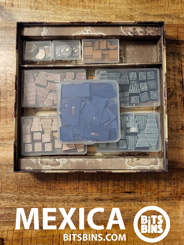 RECOMMENDED Bitsbins Mexica - 2 Minis, 1 Original, 1 Flat, 4 Tiles