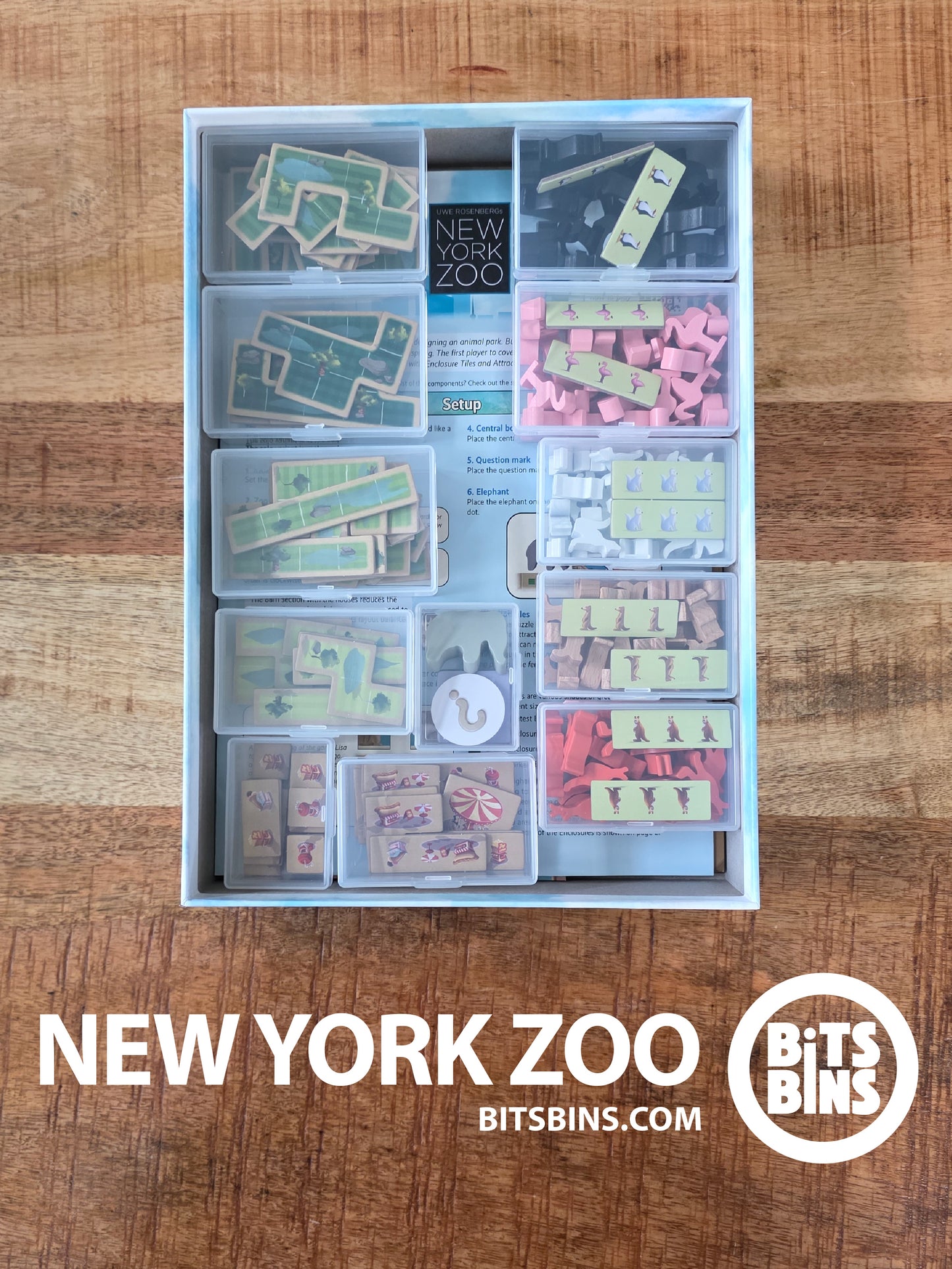 RECOMMENDED Bits Bins New York Zoo - 5 Originals, 5 XLs, 1 Mini