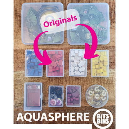 12 BitsBins Original | Containers Measure 3.2 " X 2.1" X 1.2"