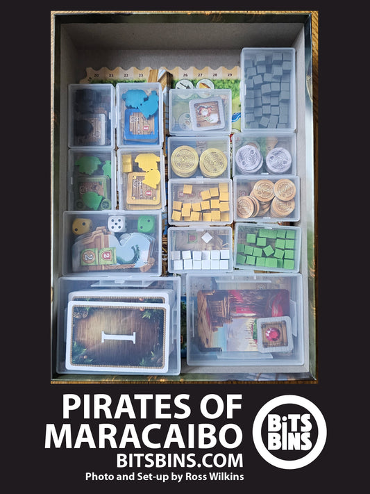 Pirates of Maracaibo BitsBins - 11 Minis, 1 Original, 1 XL, 1 Card Boxes, 1 100+ Card Box