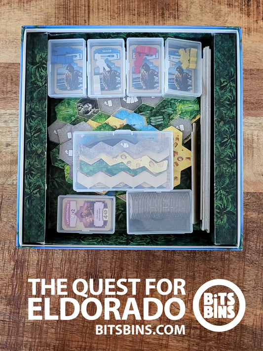 RECOMMENDED Bits Bins Quest for Eldorado, The (2017 1st ed.)  - 5 Originals, 1 XL, 1 Tile