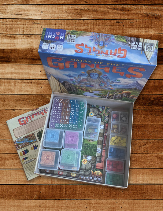 Bits Bins set for Rajas of the Ganges - 6 Minis, 1 Original, 1 Flat, 4 Stacks, 2 Mini Dividers, 1 Original Divider