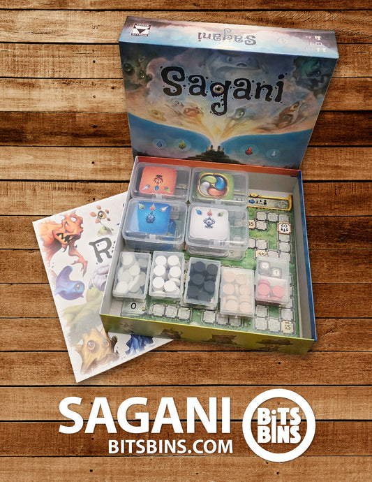 Bits Bins set for Sagani - 5 Minis, 4 Cases, 1 Mini Divider