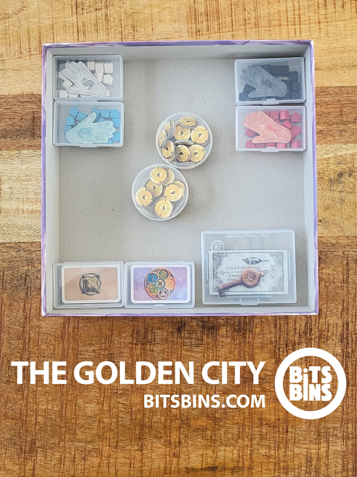 RECOMMENDED BitsBins The Golden City - 2 Pods, 6 Originals, 1 Card Box