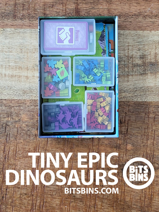 RECOMMENDED BitsBins Tiny Epic Dinosaurs - 4 Minis, 1 Original