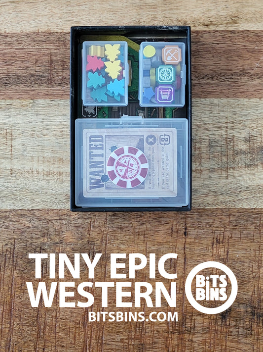 RECOMMENDED BitsBins Tiny Epic Western - 2 Minis, 1 Card Box