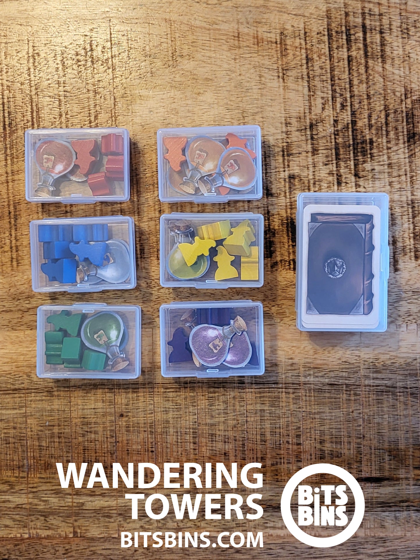 RECOMMENDED Bitsbins Wandering Towers - 6 Minis, 1 Original