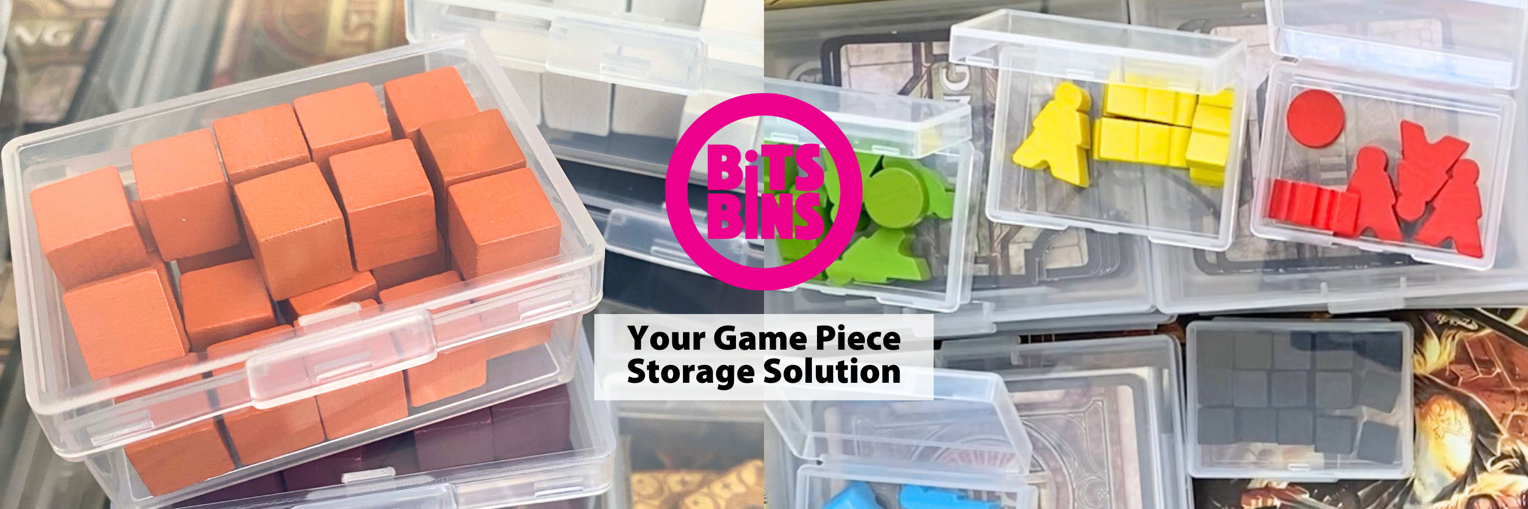 20 Pcs Clear Board Game Tokens Storage Containers Trays, Board Game Storage  Containers, Assorted Sizes Storage Boxes Game Components, Plastic Storage