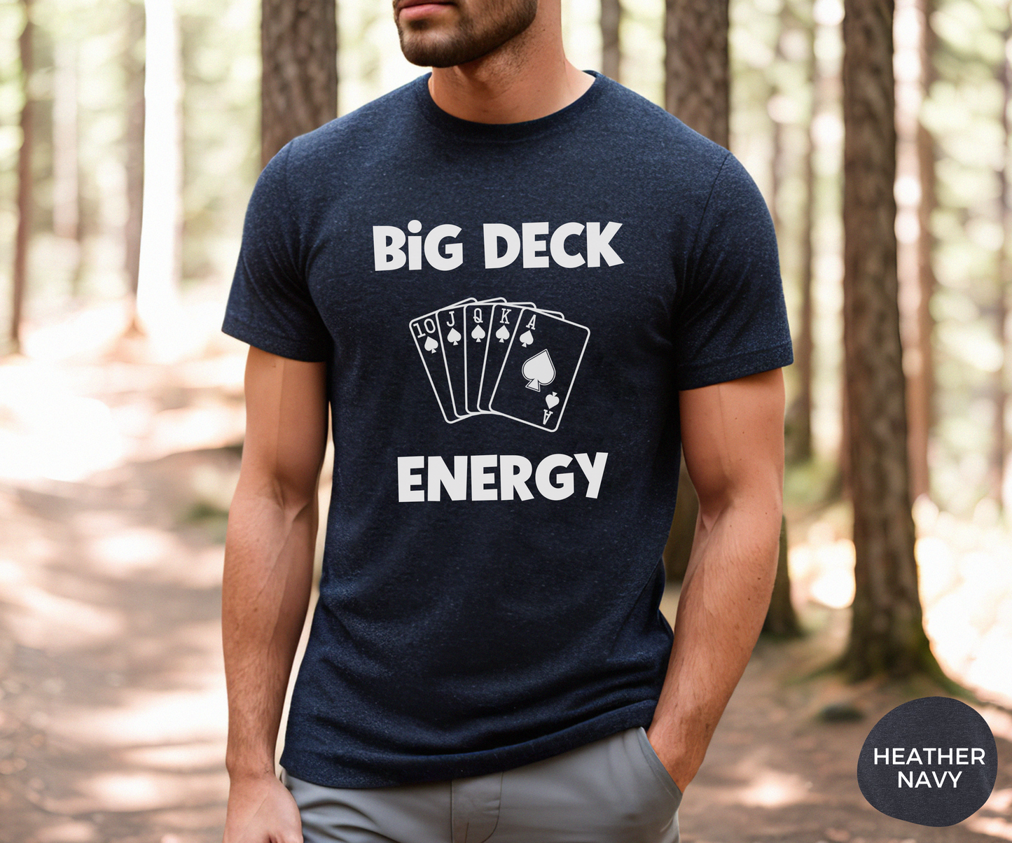 Adult Big Deck Energy Unisex T-Shirt