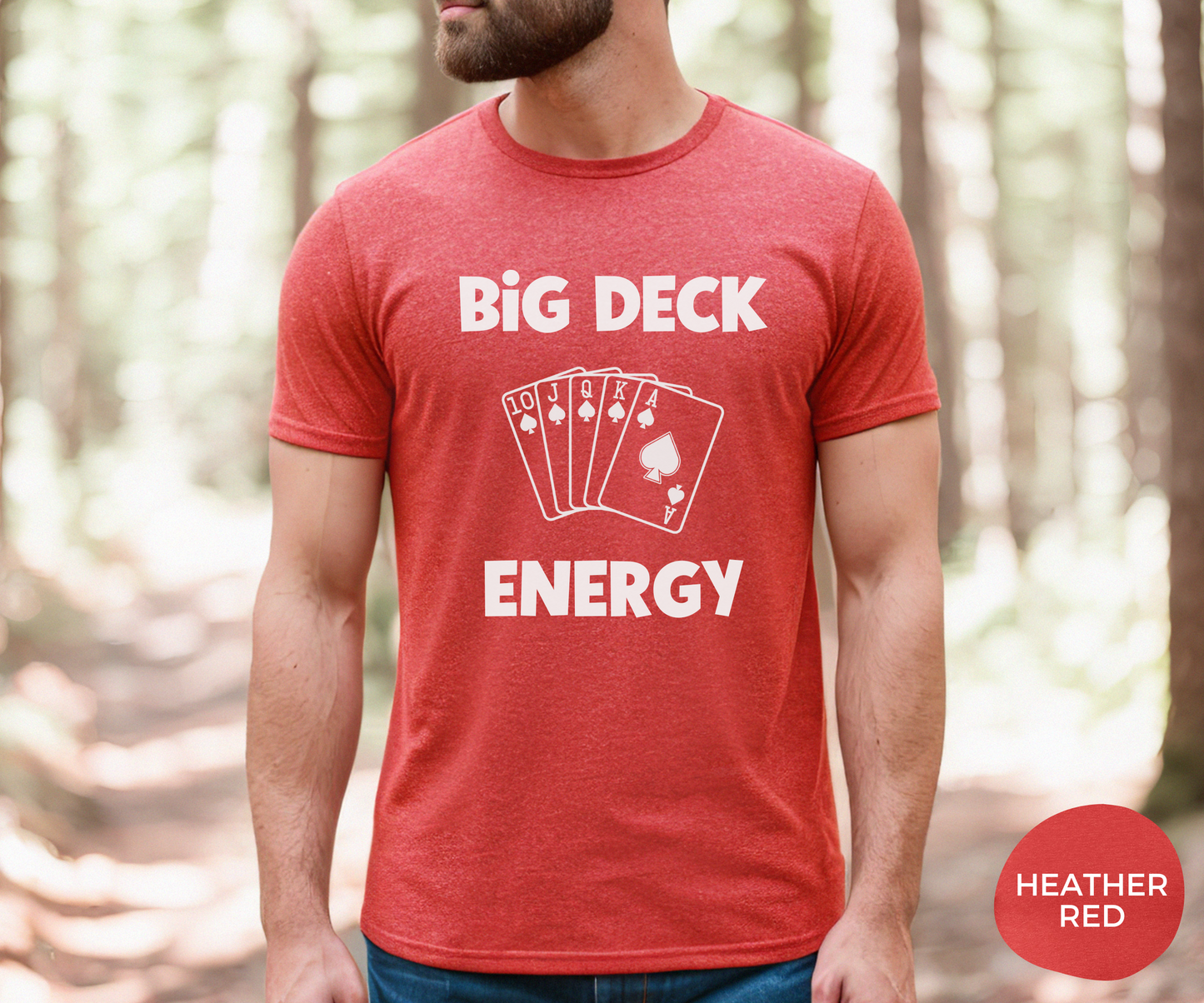 Adult Big Deck Energy Unisex T-Shirt