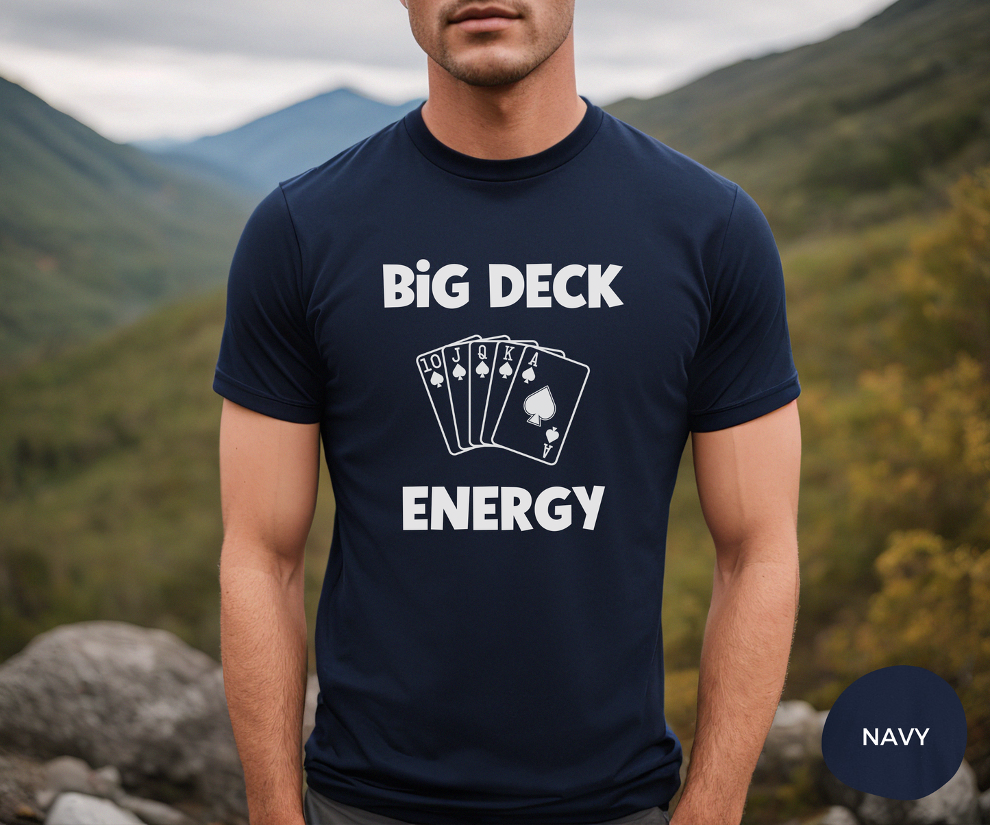 Adult Big Deck Energy Unisex T-Shirt
