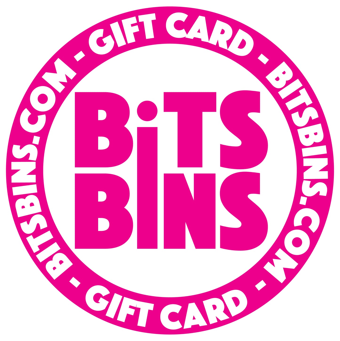 BitsBins.com E-Gift Card