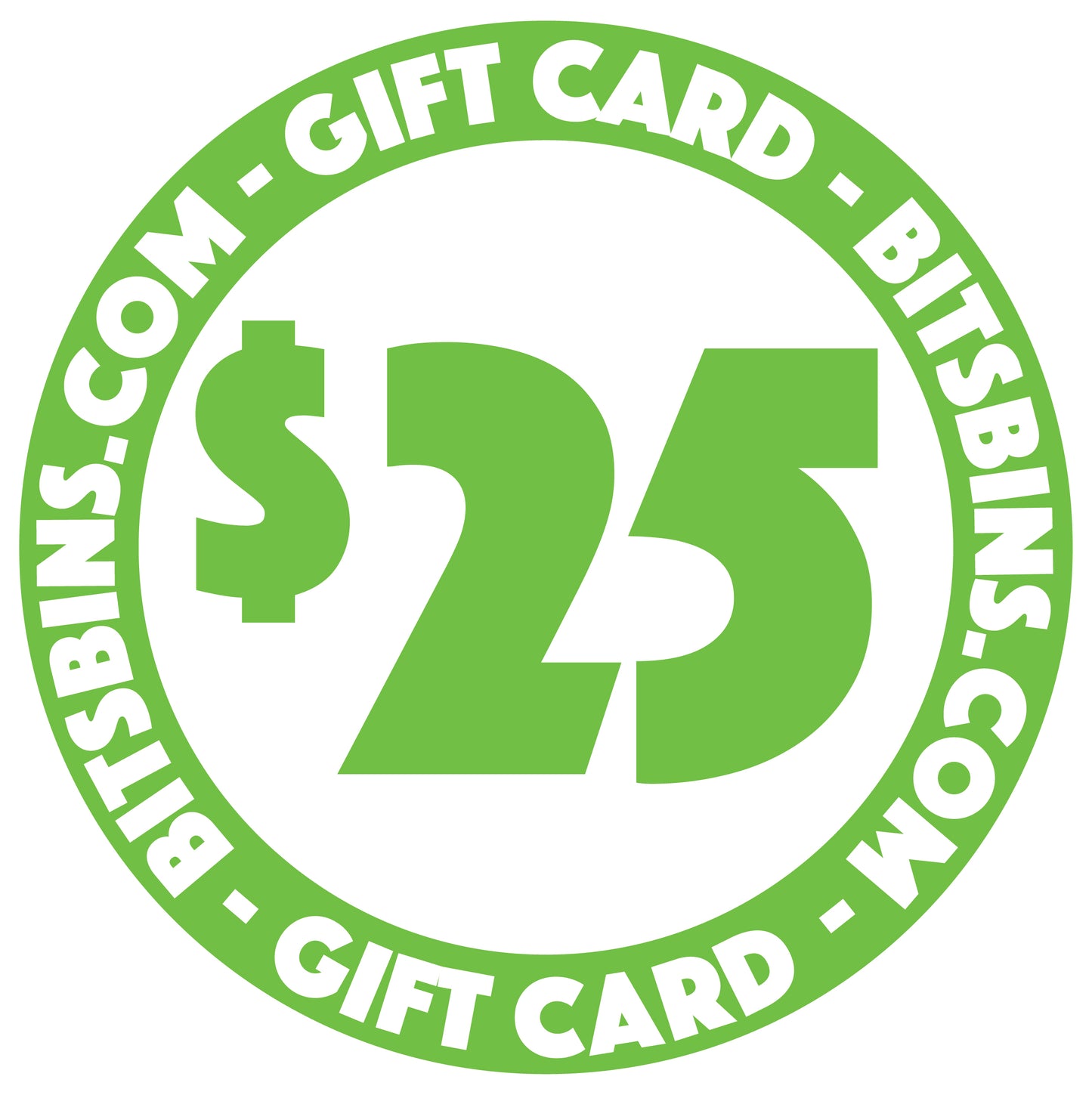BitsBins.com E-Gift Card