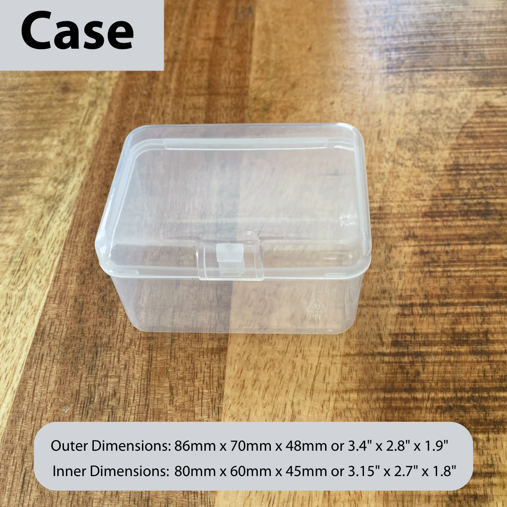 Set Of (5) Board Game Component Storage Containers