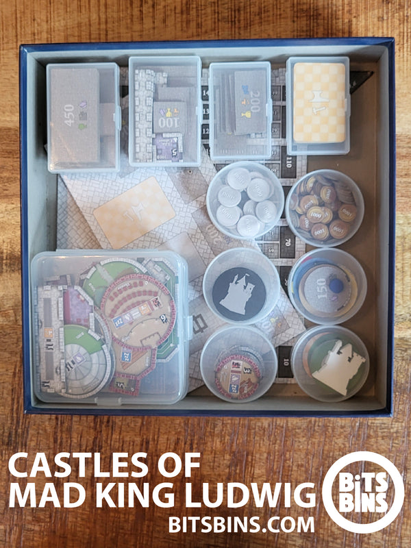 RECOMMENDED CASTLES OF MAD KING LUDWIG - 6 Pods, 2 Originals, 2 XLs, 2 Flats