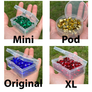 Bits Bins board game organizer organization board game components, storage for meeples, tokens 