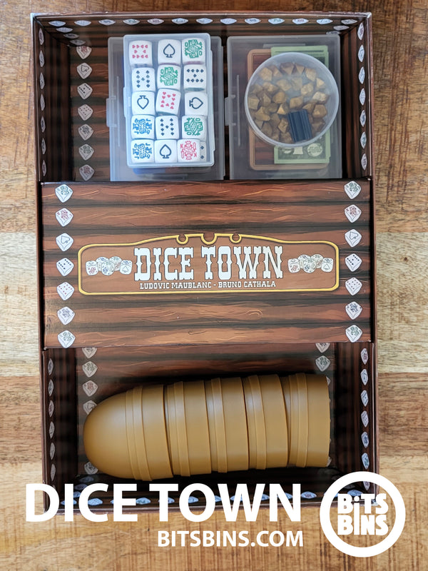 RECOMMENDED Bitsbins Dice Town - 1 Pod, 1 XL, 2 Card Boxes