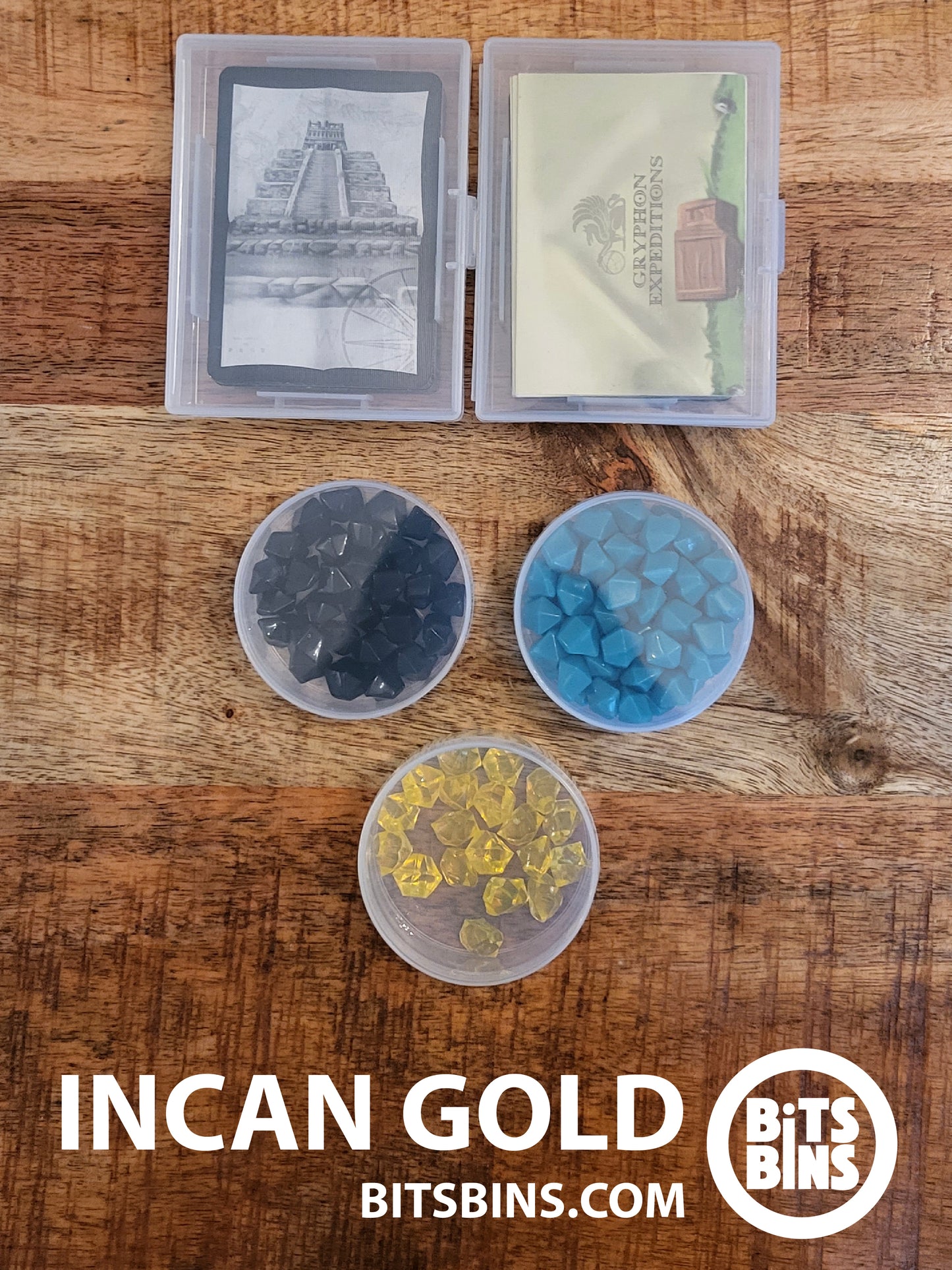RECOMMENDED INCAN GOLD BitsBins - 3 Pods, 2 Card Boxes