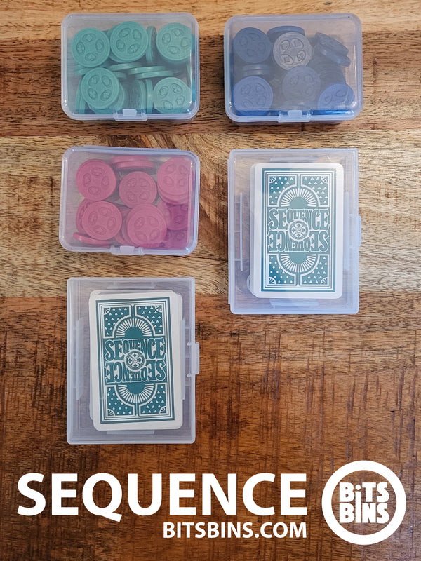 RECOMMENDED Sequence BitsBins - 2 Card Boxes, 3 Cases